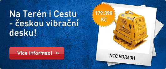 NTC vibrační desky